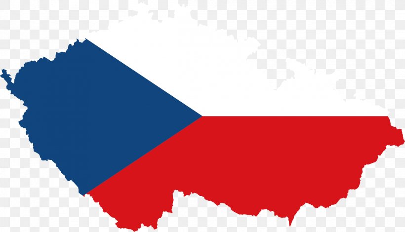 Flag Of The Czech Republic Map, PNG, 2324x1333px, Czech Republic, Area, Blue, Carte Historique, Europe Download Free