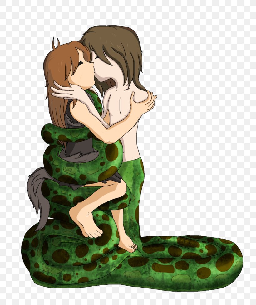 Kaa Nāga Snake Romance Hug, PNG, 817x978px, Kaa, Art, Carnivoran, Drawing, Fictional Character Download Free