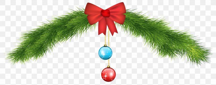 Christmas Tree Clip Art, PNG, 6347x2504px, Christmas, Christmas Decoration, Christmas Ornament, Christmas Tree, Conifer Download Free