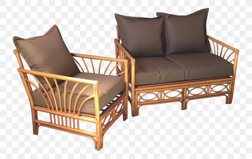 Loveseat Couch Rattan Sofa Bed Chair, PNG, 2447x1546px, Loveseat, Bamboo, Bed, Bed Frame, Chair Download Free