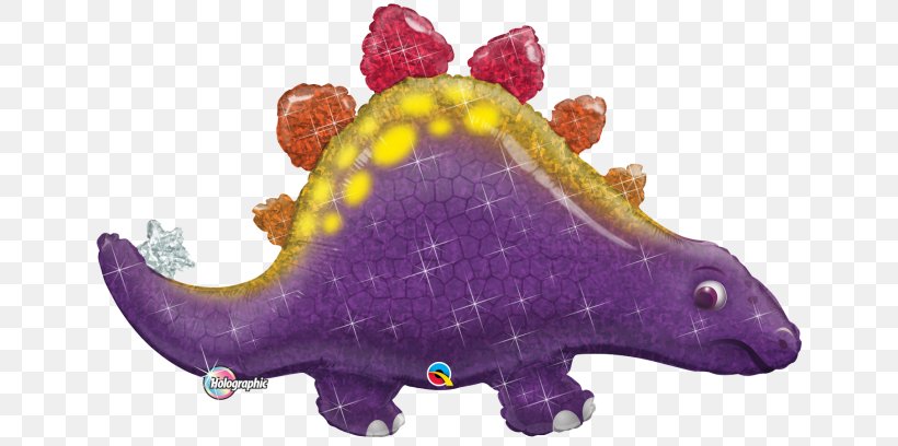 Stegosaurus Balloon Tyrannosaurus Dinosaur Roar!, PNG, 650x408px, Stegosaurus, Animal Figure, Balloon, Balloon Modelling, Balloon Studio Download Free