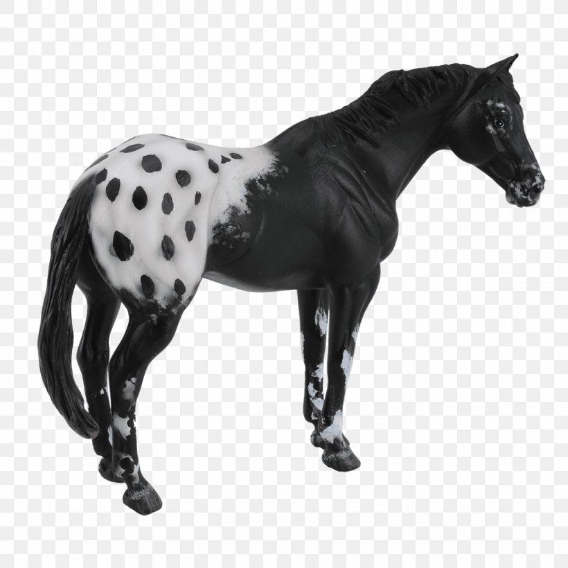 Appaloosa Stallion Breyer Animal Creations Model Horse CollectA, PNG, 1024x1024px, Appaloosa, Action Toy Figures, Animal Figure, Black, Blackandwhite Download Free