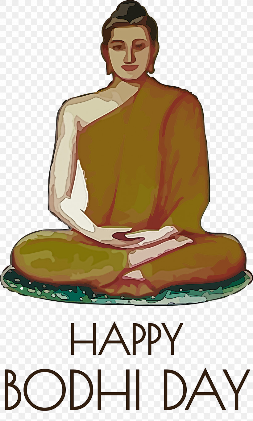 Bodhi Day Buddhist Holiday Bodhi, PNG, 1801x3000px, Bodhi Day, Bodhi, Meter, Poster, Sitting Download Free