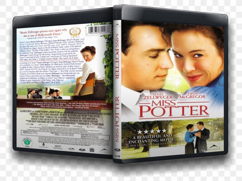 Miss Potter 0 DVD STXE6FIN GR EUR, PNG, 1023x768px, 2006, Miss Potter, Advertising, Display Advertising, Dvd Download Free