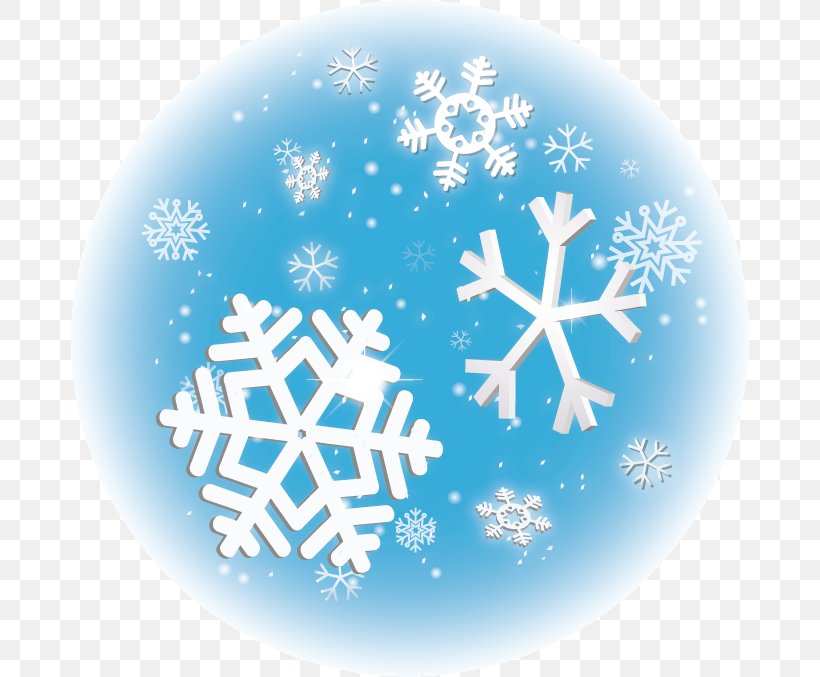 Winter Graphic Design Clip Art, PNG, 678x677px, Winter, Blue, Cloud, Sky, Snowflake Download Free