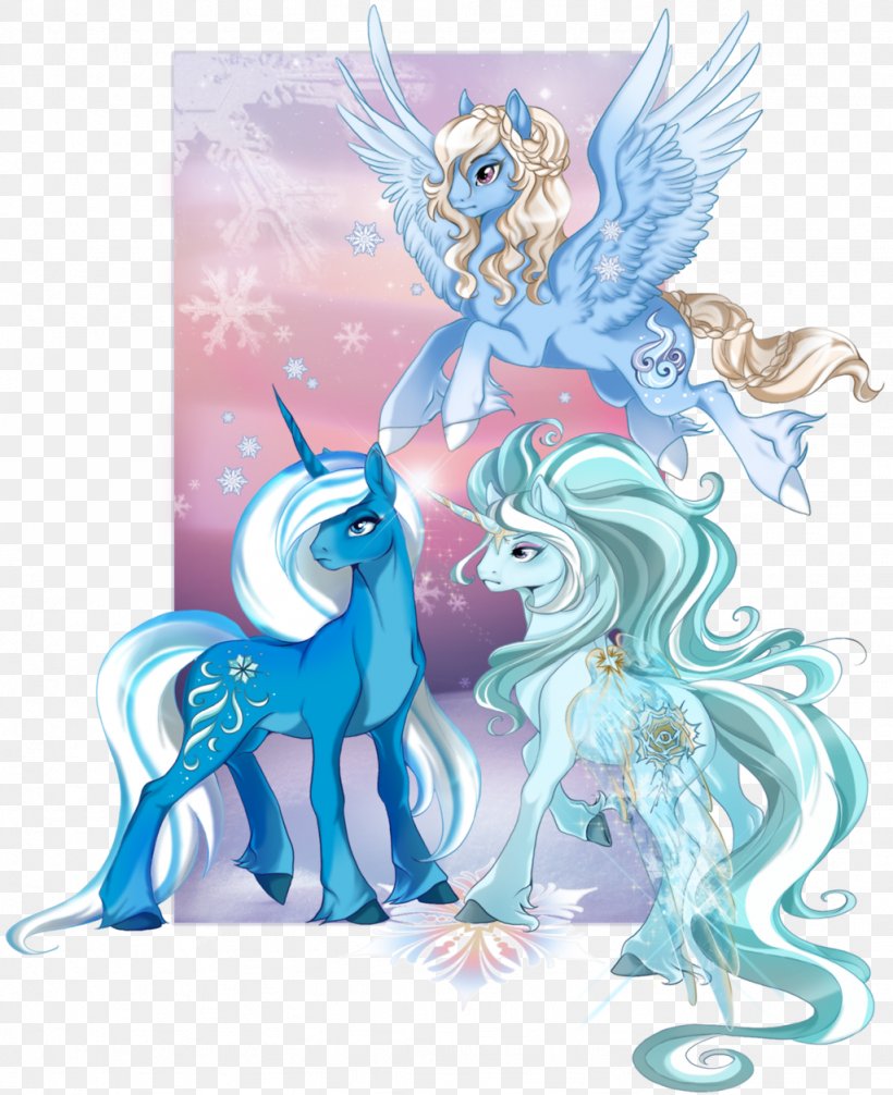 Winter Pony Princess Celestia DeviantArt My Little Pony, PNG, 1024x1257px, Watercolor, Cartoon, Flower, Frame, Heart Download Free