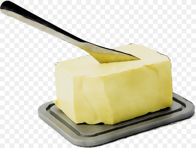 Butter Yellow Food Dairy Cheese, PNG, 861x650px, Watercolor, Butter, Cheese, Cuisine, Dairy Download Free