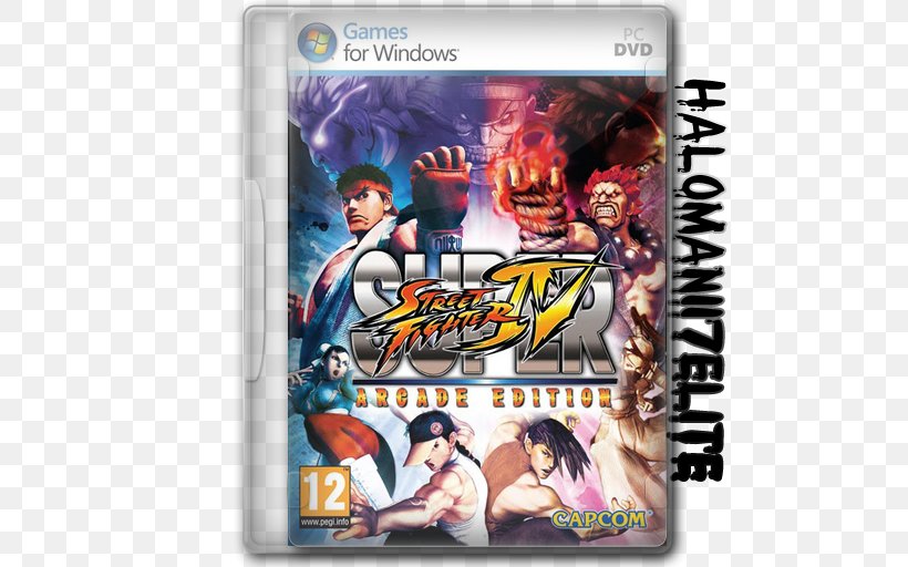 Super Street Fighter IV: Arcade Edition Ultra Street Fighter IV Xbox 360, PNG, 512x512px, Watercolor, Cartoon, Flower, Frame, Heart Download Free