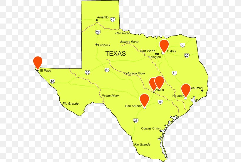 Texas Map Line Product Design Ecoregion, PNG, 598x551px, Texas, Area, Diagram, Ecoregion, Map Download Free