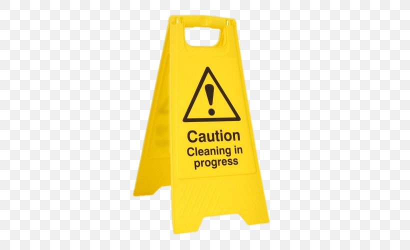 Warning Sign Safety Floor Hazard, PNG, 500x500px, Warning Sign, Barricade Tape, Brand, Cleaning, Exit Sign Download Free