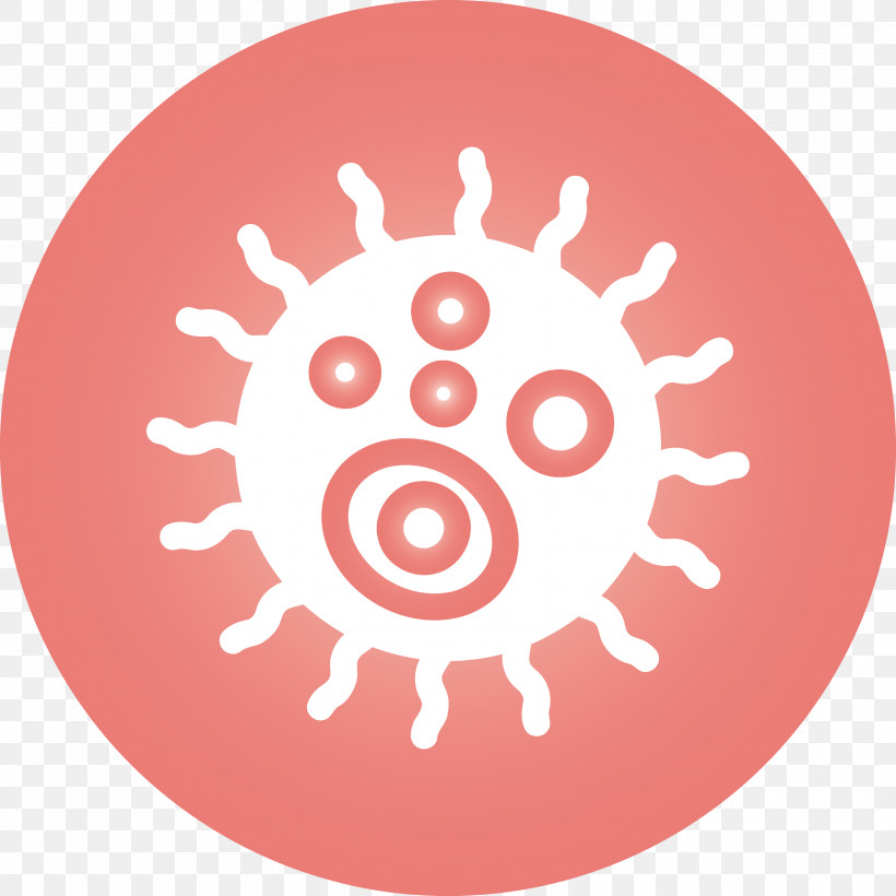 Bacteria Germs Virus, PNG, 3000x3000px, Bacteria, Circle, Germs, Pink, Plate Download Free