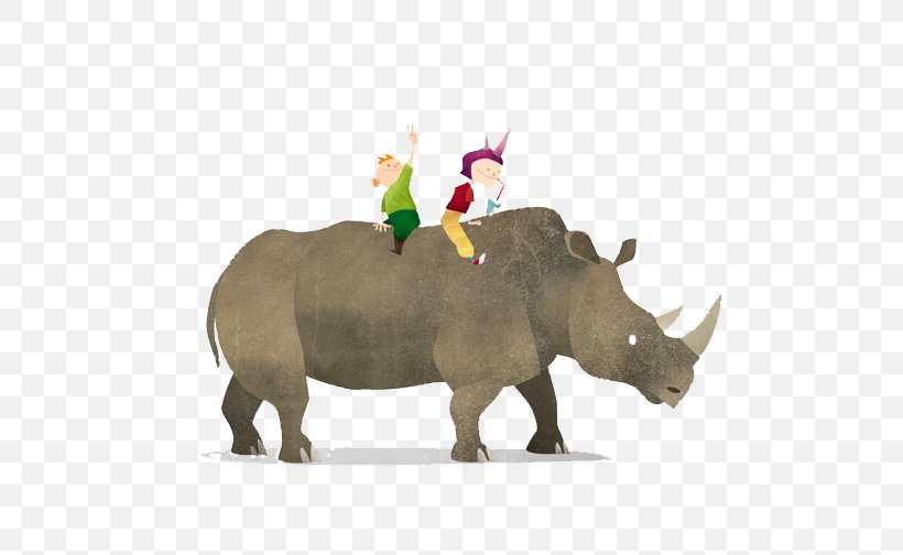 Rhinoceros Printmaking Dog Illustration, PNG, 590x504px, Rhinoceros, Art, Cartoon, Cattle Like Mammal, Child Download Free