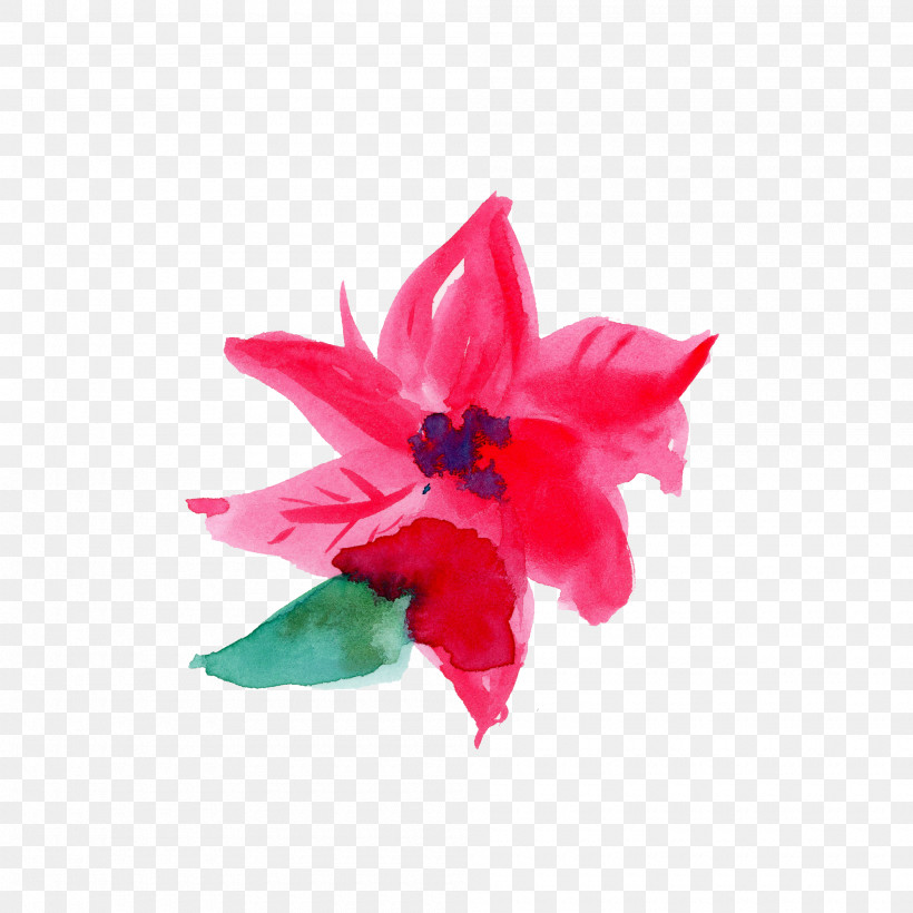 Artificial Flower, PNG, 2000x2000px, Watercolor Flower, Artificial Flower, Flower, Hibiscus, Magenta Download Free