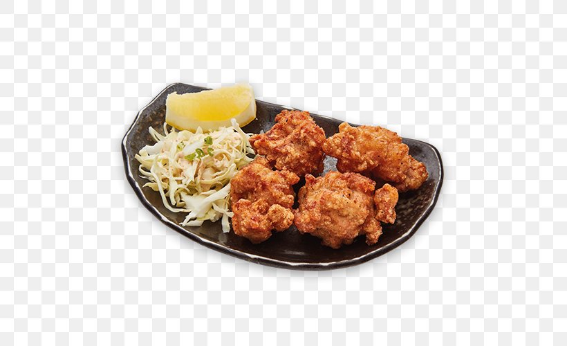 Crispy Fried Chicken Kintan Japanese BBQ Vegetarian Cuisine Menu Restaurant, PNG, 500x500px, Crispy Fried Chicken, Bar, Chicken Nugget, Crab Cake, Cuisine Download Free
