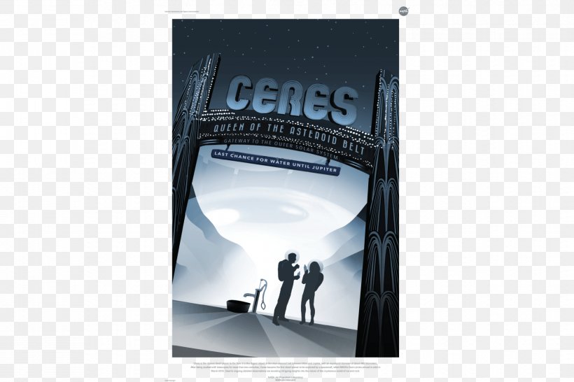 Jet Propulsion Laboratory NASA Ceres Poster Dawn, PNG, 1755x1170px, Jet Propulsion Laboratory, Advertising, Art, Brand, Ceres Download Free