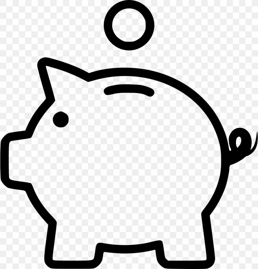Piggy Bank Money Drawing, PNG, 936x980px, Piggy Bank, Accounting, Area, Bank, Black And White Download Free
