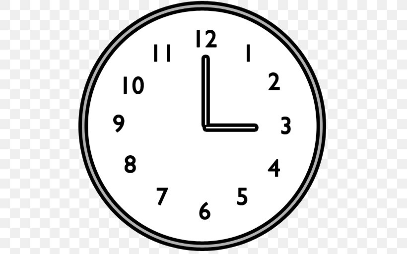 Alarm Clocks Speaking Clock, PNG, 512x512px, Clock, Alarm Clocks, Area, Black And White, Brand Download Free