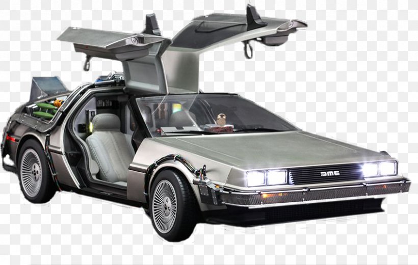 DeLorean DMC-12 Car DeLorean Time Machine Toy, PNG, 846x537px, 16 Scale Modeling, Delorean Dmc12, Automotive Design, Automotive Exterior, Back To The Future Download Free