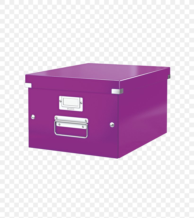 Leitz A5 Storage Box, Click And Store Range 60430001, PNG, 654x925px, Box, Cardboard, Drawer, Esselte Leitz Gmbh Co Kg, Magenta Download Free