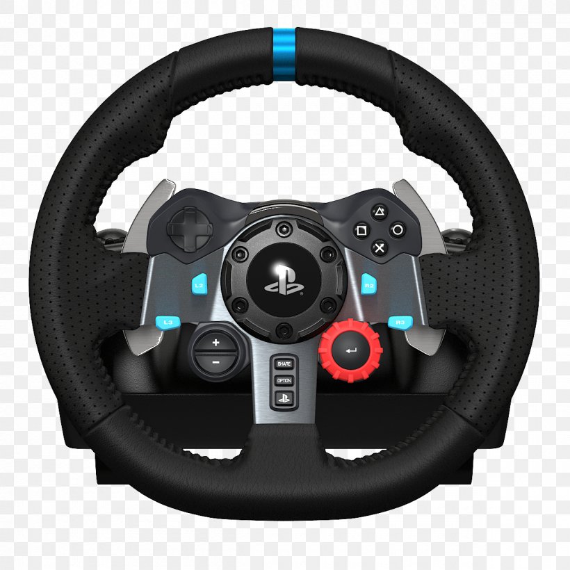 Logitech G29 PlayStation 3 PlayStation 4 Logitech Driving Force GT Racing Wheel, PNG, 1200x1200px, Logitech G29, Auto Part, Automotive Wheel System, Dpad, Electronics Download Free
