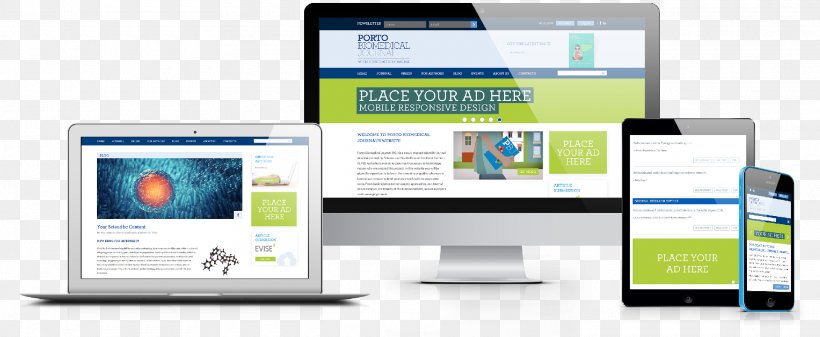 Responsive Web Design Web Development User Experience, PNG, 1920x791px, Responsive Web Design, Advertising, Brand, Business, Communication Download Free