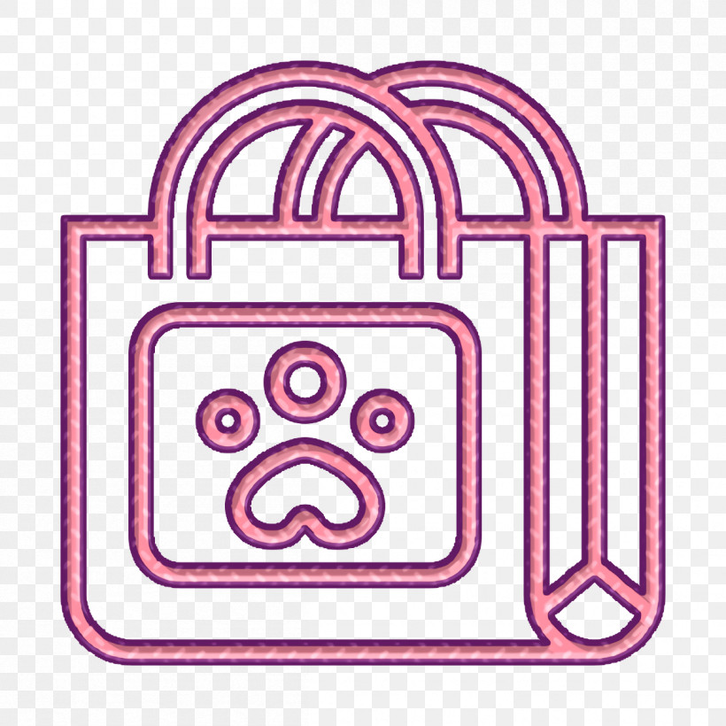 Retail Icon Shopping Bag Icon Pet Shop Icon, PNG, 1204x1204px, Retail Icon, Area, Line, Meter, Pet Shop Icon Download Free