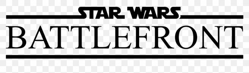 Star Wars Battlefront II Star Wars: Battlefront II Anakin Skywalker, PNG, 974x289px, Star Wars Battlefront, Anakin Skywalker, Area, Black, Brand Download Free