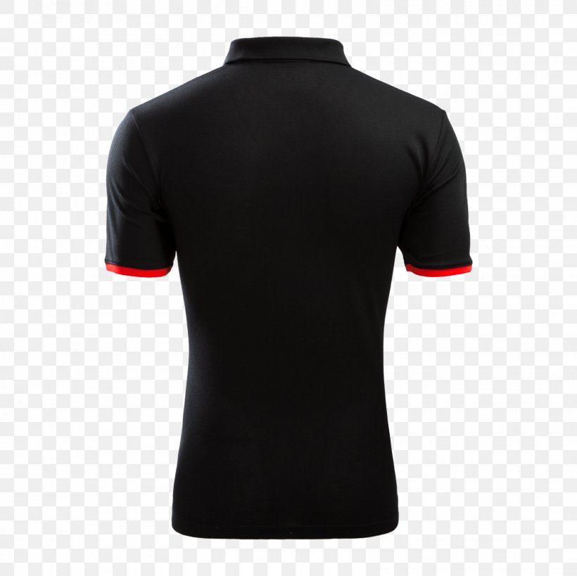 T-shirt Polo Shirt Embroidery Sport, PNG, 1600x1600px, Tshirt, Active Shirt, Black, Collar, Embroidery Download Free