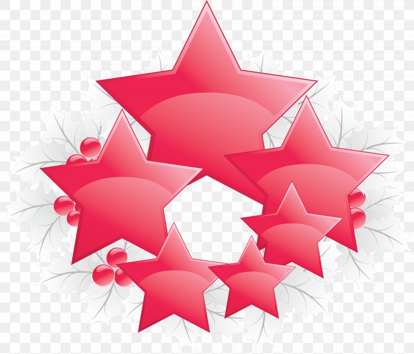 Vector Graphics Clip Art Image JPEG, PNG, 6273x5375px, Threedimensional Space, Music Download, Petal, Red, Star Download Free