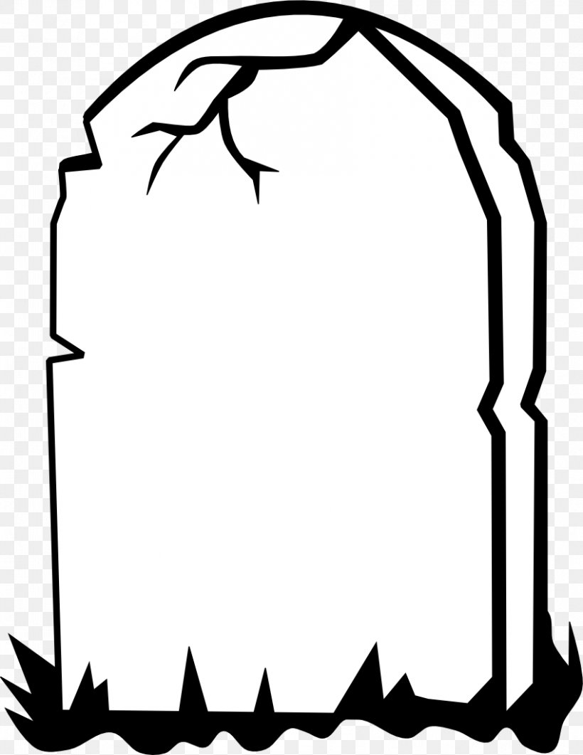 Headstone Cemetery Grave Clip Art, PNG, 850x1100px, Headstone, Area, Artwork, Black, Black And White Download Free
