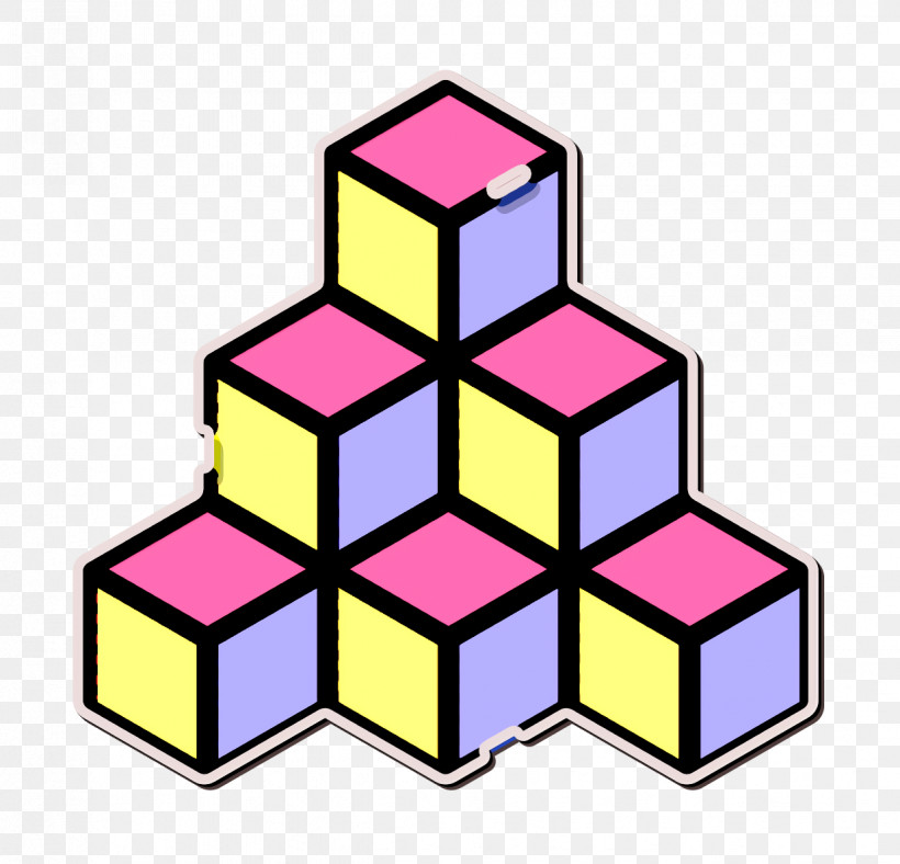 Arcade Icon Cube Icon Cubes Icon, PNG, 1236x1188px, Arcade Icon, Cube Icon, Cubes Icon, Educational Toy, Magenta Download Free