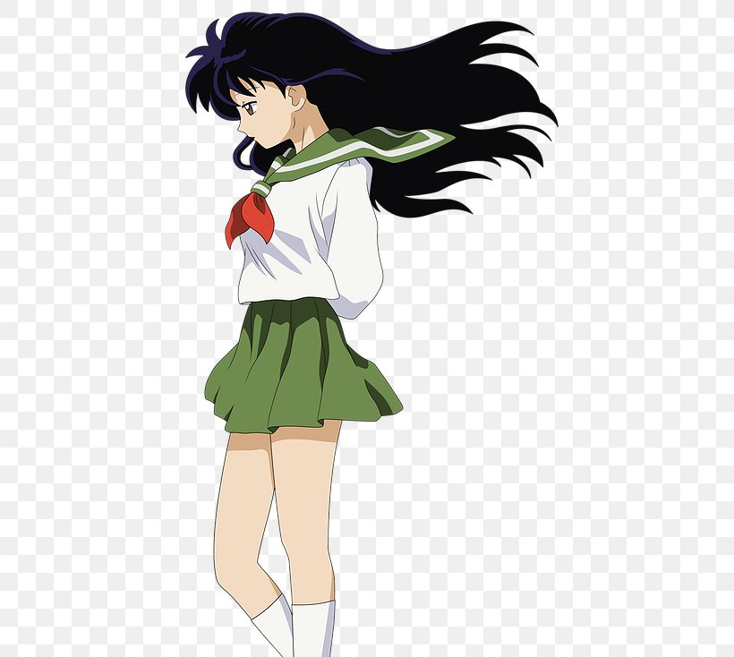 Kagome Higurashi Inuyasha Shippo Naraku Kikyo, PNG, 440x734px, Watercolor, Cartoon, Flower, Frame, Heart Download Free