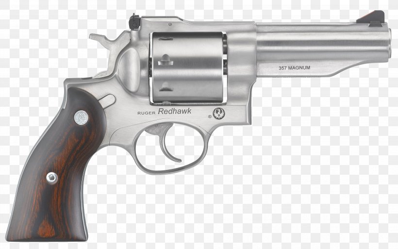 Revolver Ruger Redhawk Ruger GP100 .357 Magnum Sturm, Ruger & Co., PNG, 4195x2626px, 44 Special, 45 Acp, 45 Colt, 357 Magnum, Revolver Download Free