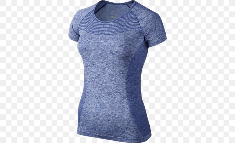 T-shirt Hoodie Nike Free Clothing, PNG, 500x500px, Tshirt, Active Shirt, Adidas, Blue, Clothing Download Free