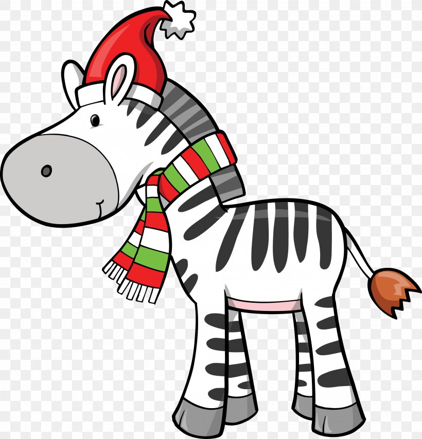 Christmas And Holiday Season Zebra Clip Art, PNG, 3470x3616px, Christmas, Animal Figure, Animal Print, Artwork, Blanket Download Free