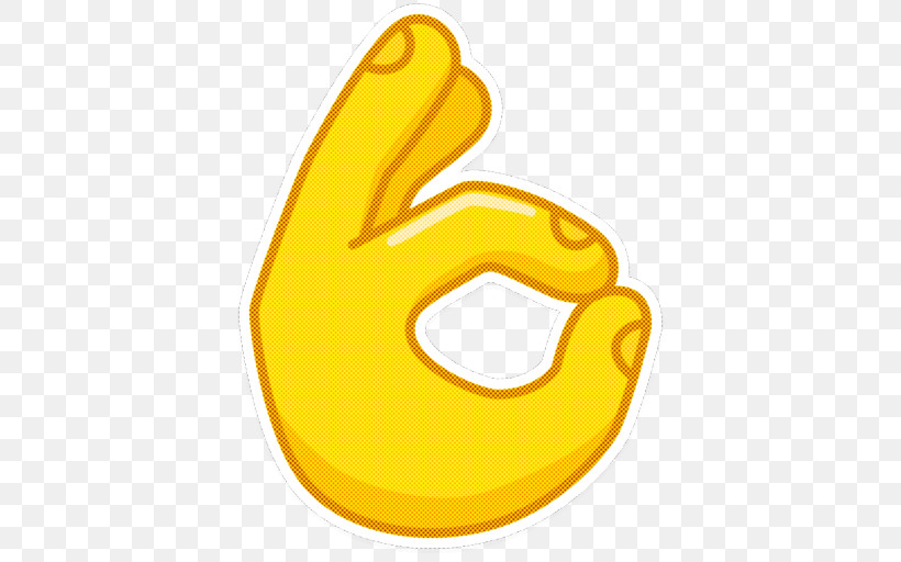 Emoticon, PNG, 512x512px, Yellow, Emoticon, Finger, Gesture, Hand Download Free