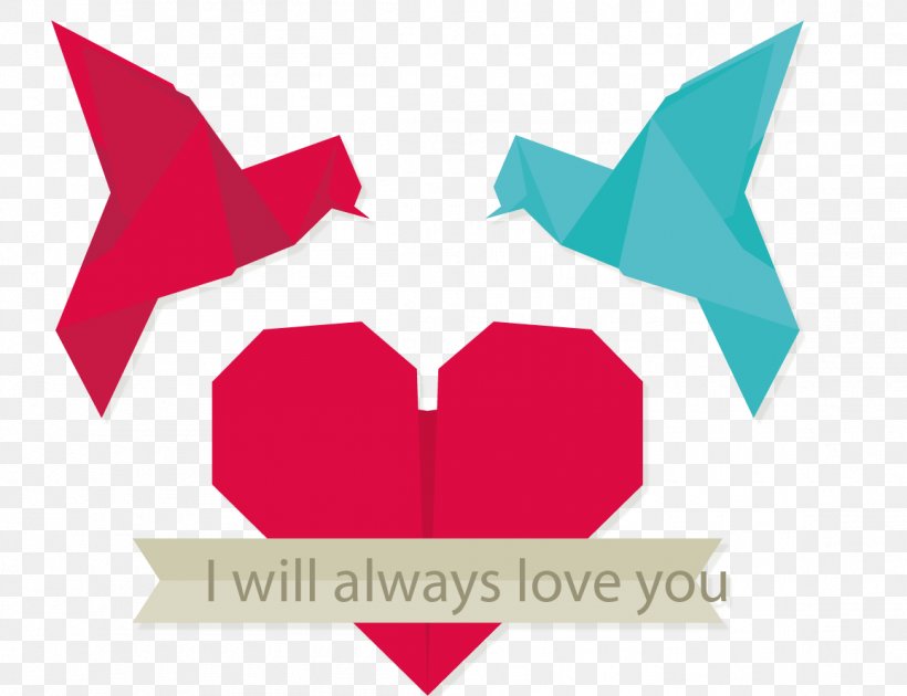 Paper Valentine's Day Origami Yoshizawa–Randlett System, PNG, 1157x889px, Watercolor, Cartoon, Flower, Frame, Heart Download Free