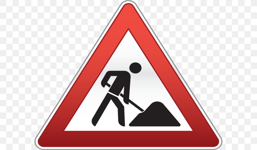 Roadworks Traffic Sign Signage Warning Sign, PNG, 600x480px, Roadworks, Area, Barrier Board, Baustelle, Brand Download Free