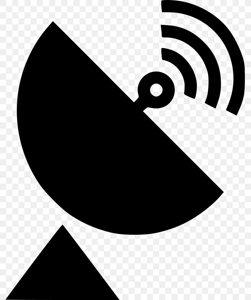 Satellite Dish Dish Network Clip Art, PNG, 783x980px, Satellite Dish, Black, Black And White, Brand, Communication Download Free
