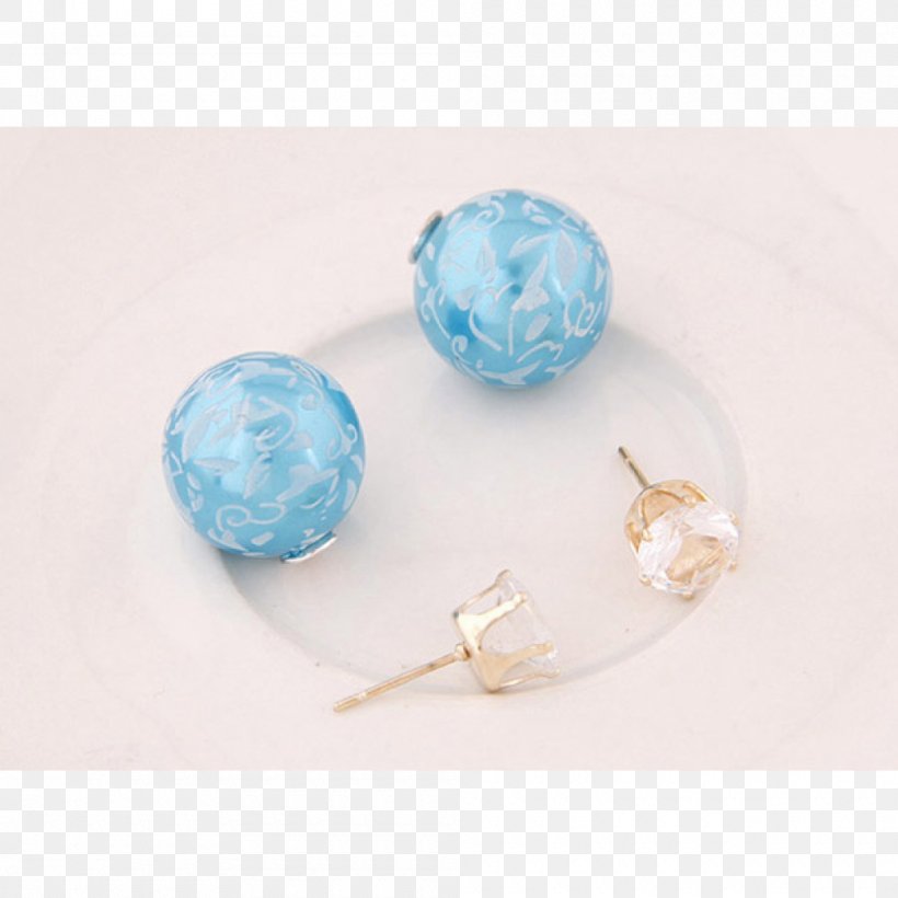 Turquoise Earring Body Jewellery Bead, PNG, 1000x1000px, Turquoise, Bead, Body Jewellery, Body Jewelry, Crystal Download Free