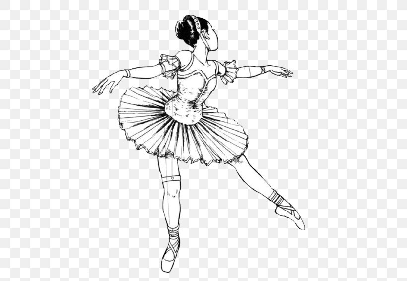 Sketch Ballet Dancer Drawing, PNG, 500x566px, Watercolor, Cartoon, Flower, Frame, Heart Download Free