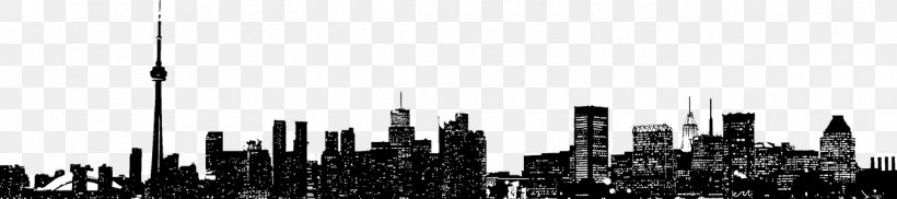 Vector Graphics Skyline Silhouette Vector Informatik GmbH Euclidean Vector, PNG, 1291x287px, Skyline, Adobe Inc, Black And White, City, Karlsruhe Download Free