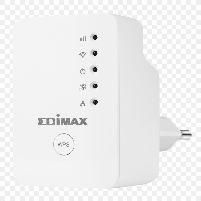 Wireless Repeater Wireless Access Points Edimax EW-7438RPn Mini Wi-Fi, PNG, 1000x1000px, Wireless Repeater, Adapter, Electronics, Electronics Accessory, Hardware Download Free