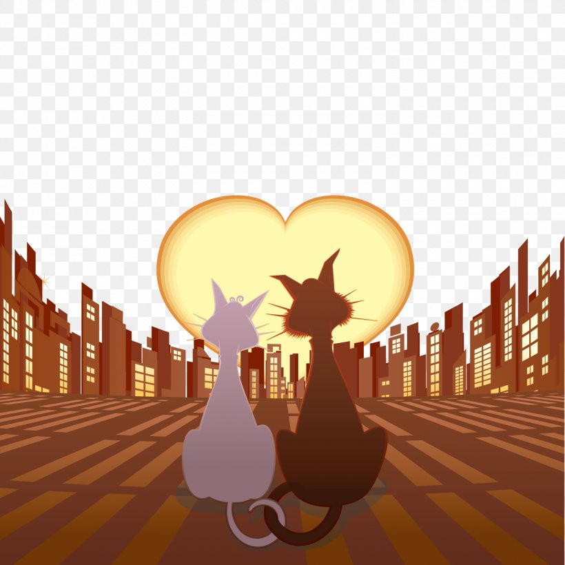 Cats Photography Illustration, PNG, 1500x1500px, Cats, Cartoon, Cat, Love, Mammal Download Free
