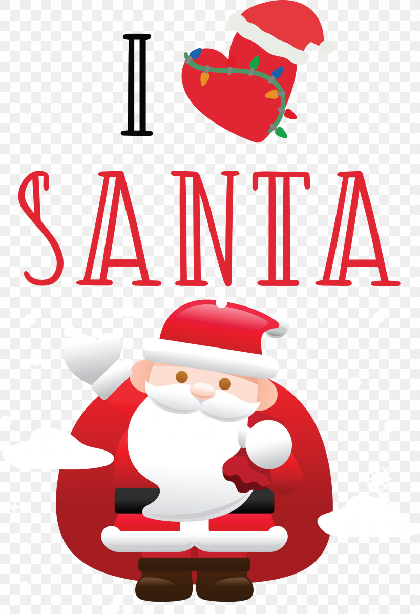 I Love Santa Santa Christmas, PNG, 2052x3000px, I Love Santa, Cartoon M, Christmas, Christmas Day, Highdefinition Video Download Free