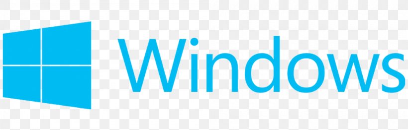 Logo Microsoft Windows 8 Pro Microsoft Corporation Windows 10, PNG, 1000x320px, Logo, Aqua, Area, Azure, Blue Download Free
