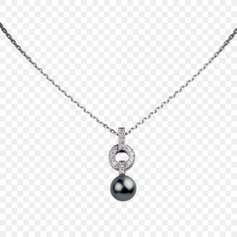 Necklace Pearl Jewellery Diamond Carat, PNG, 1000x1000px, Jewellery, Body Jewelry, Brilliant, Carat, Cartier Download Free