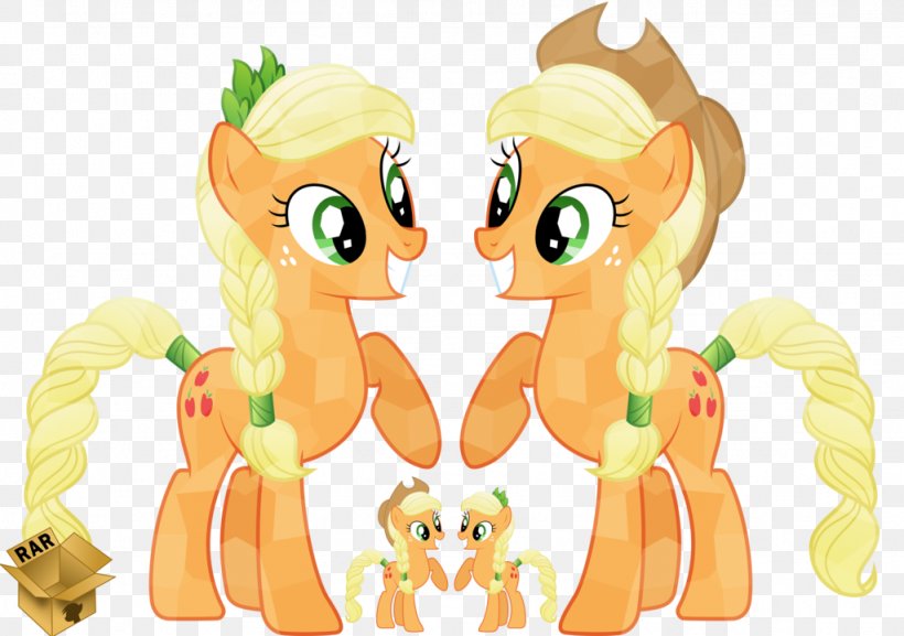 Applejack Pinkie Pie Rainbow Dash Pony Rarity, PNG, 1024x721px, Applejack, Animal Figure, Apple, Art, Big Cats Download Free