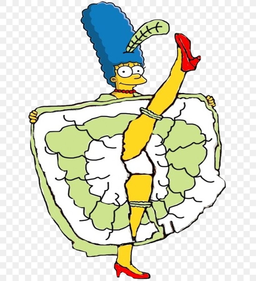 Marge Simpson Homer Simpson Maggie Simpson Bart Simpson Can-can, PNG, 647x900px, Marge Simpson, Area, Art, Artwork, Bart Simpson Download Free