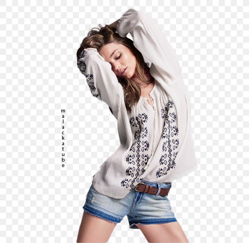 Miranda Kerr Mango Model Fashion T-shirt, PNG, 568x800px, Watercolor, Cartoon, Flower, Frame, Heart Download Free